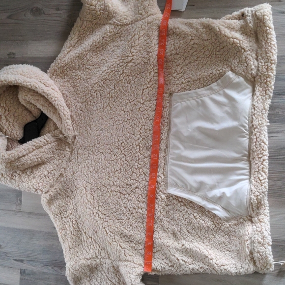 Zella Teddy Bear Fur Hoodie Sz: XXL NWT $69 - Picture 11 of 12